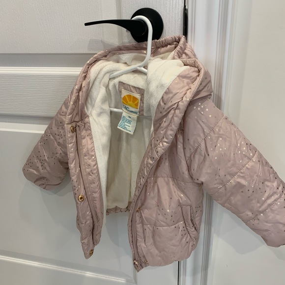 C & C California. Toddler Girl Jacket 18 months EUC ❄️ - Picture 2 of 4